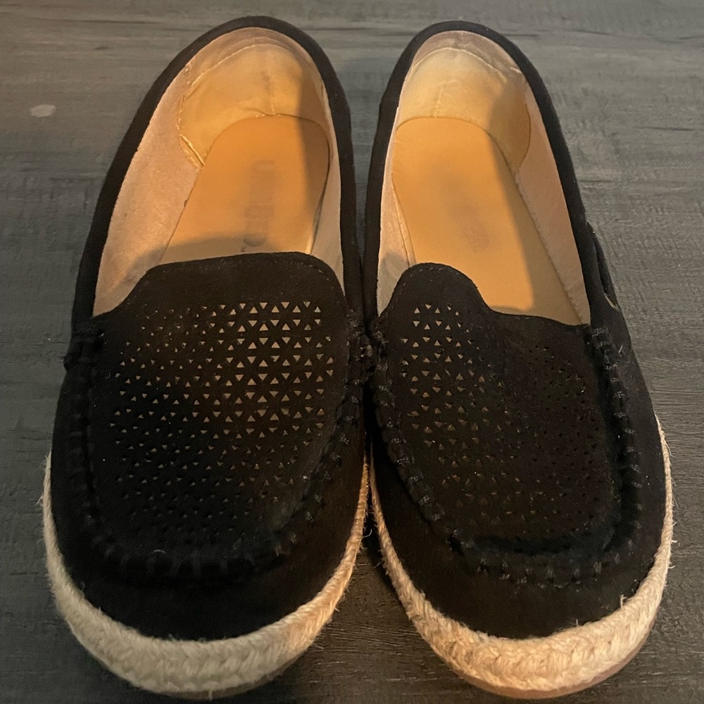 Women’s black slip ons size 7